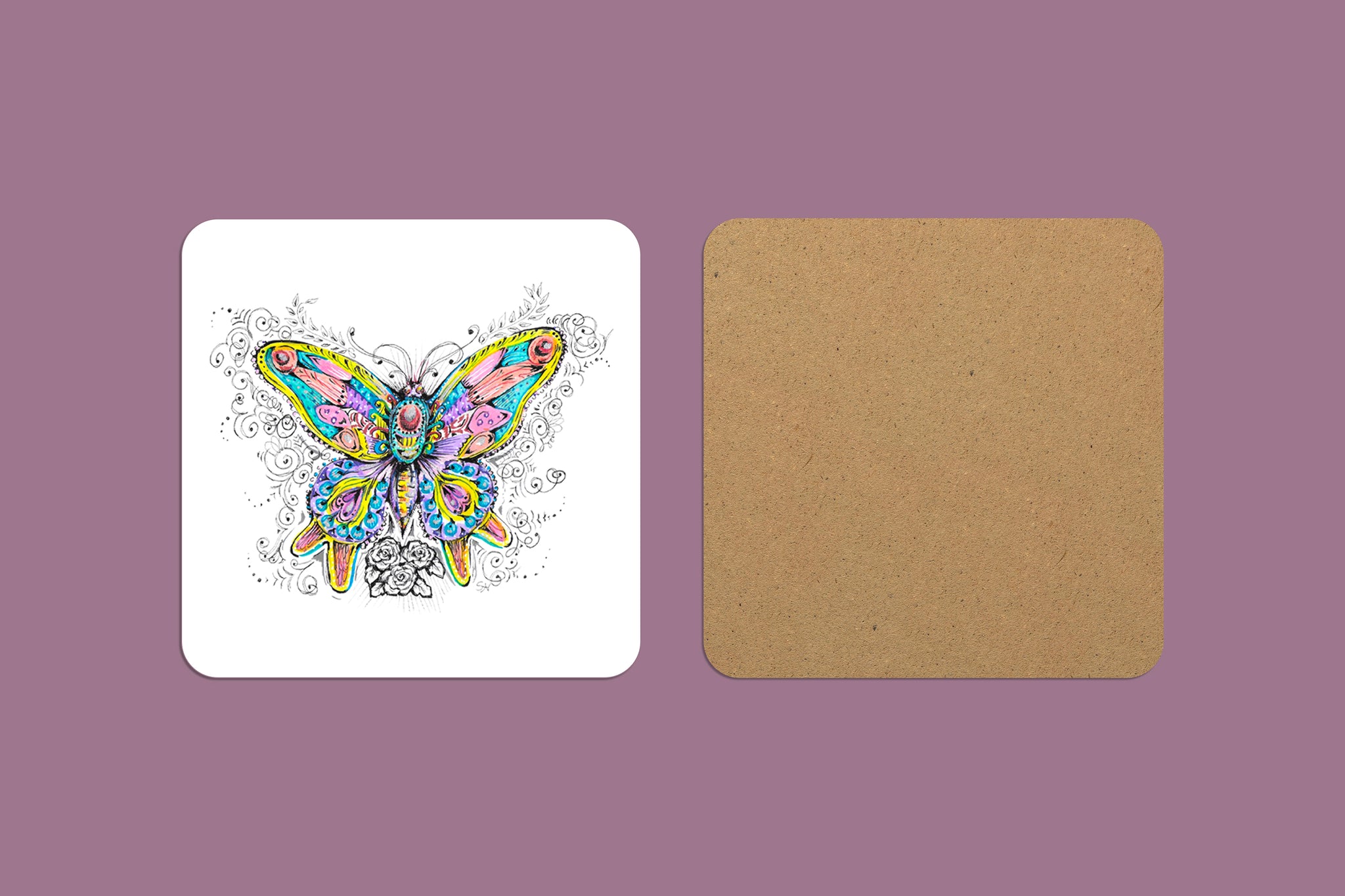 1 Coaster - Sarah Neville Collection
