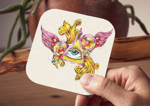Set of 6 Coasters - Sarah Neville Collection