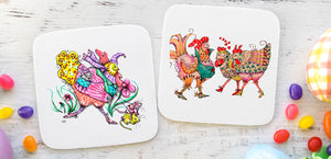 Set of 4 Coasters - Sarah Neville Collection