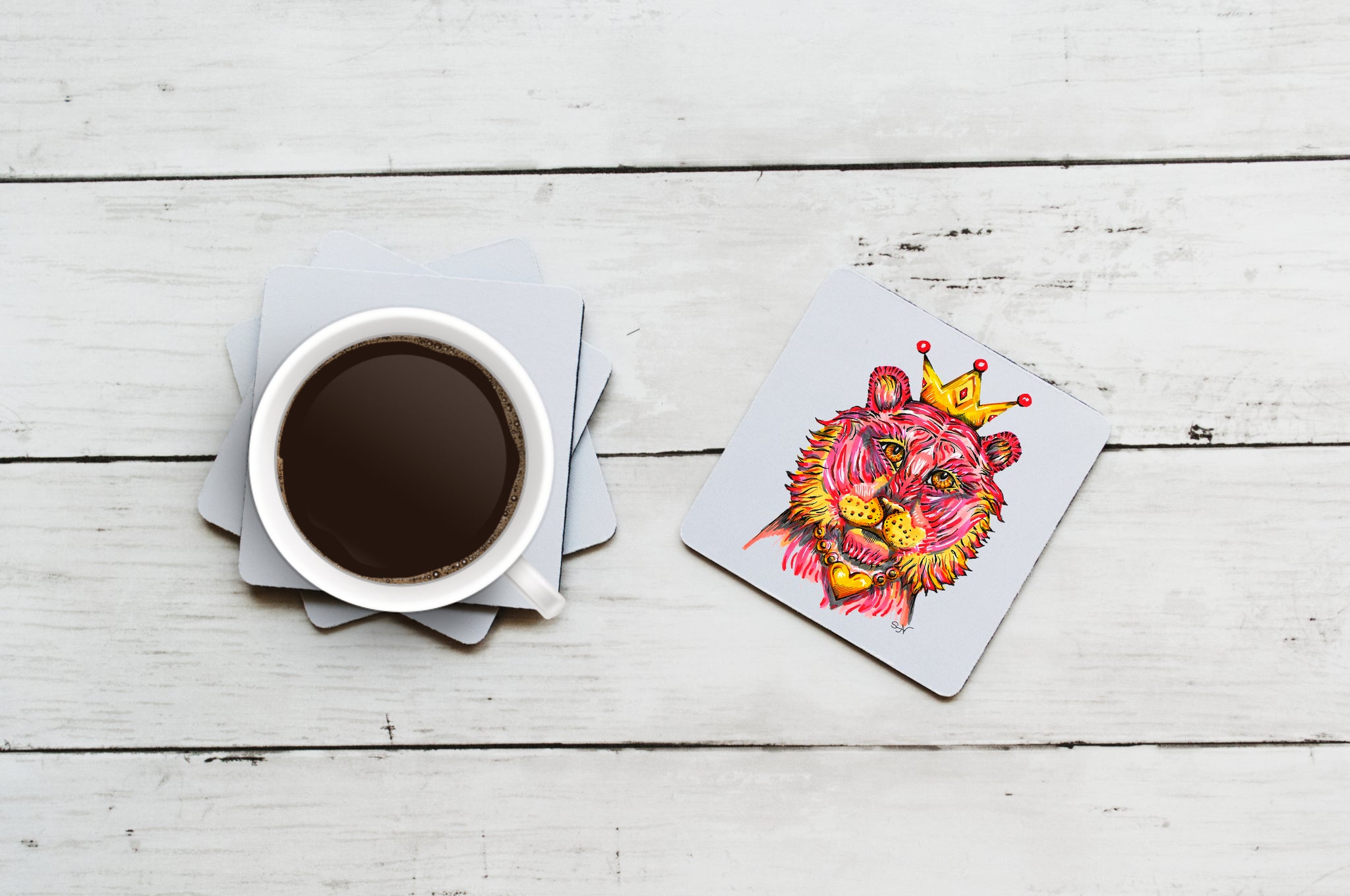 1 Coaster - Sarah Neville Collection