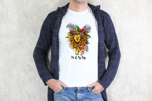 Me and My Boy - Mens T-Shirt - Artwork by the Very Talented Artist Sarah Neville - Made to Order