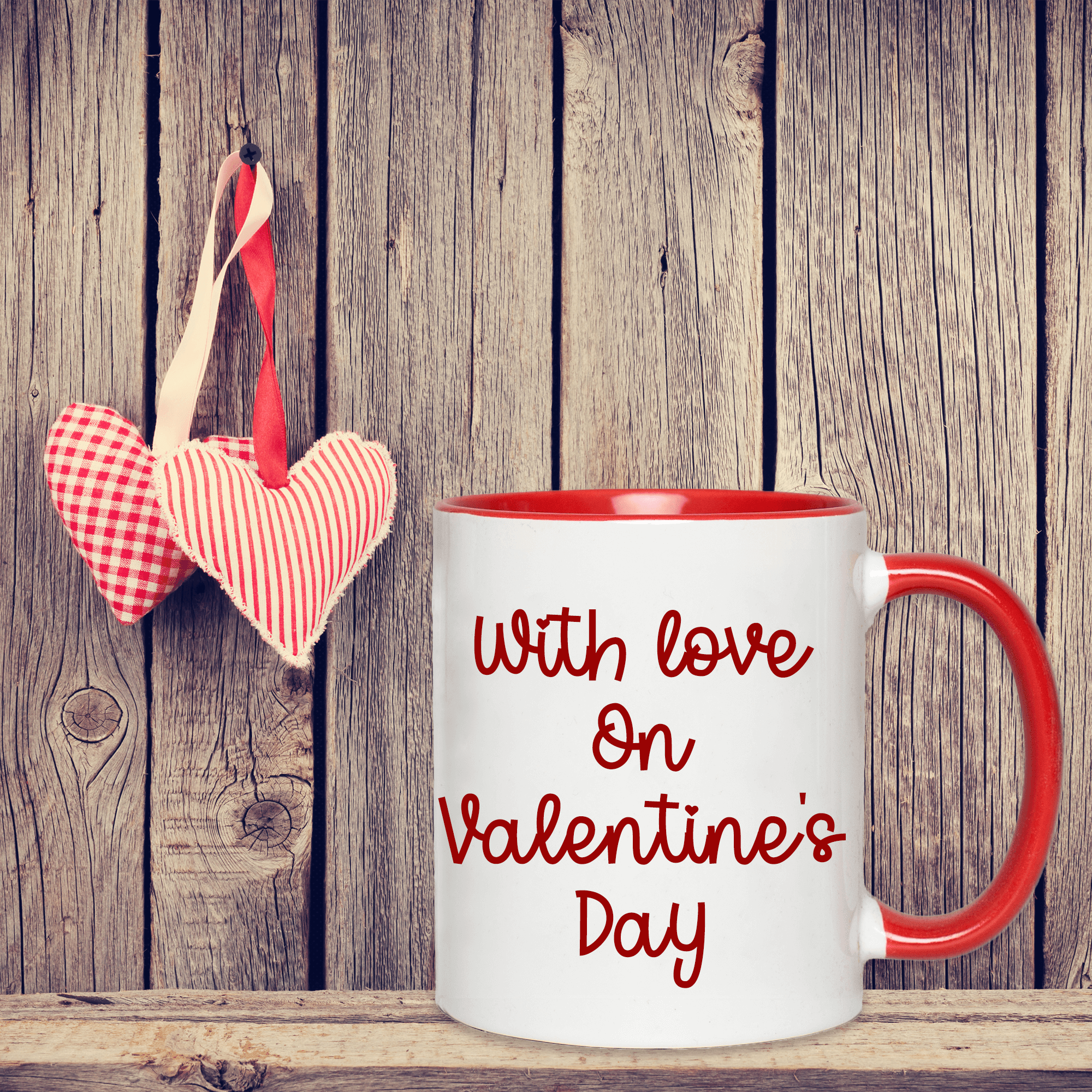 My Significant Otter - Red and White Valentines Day Mug - Made to Order (Last Orders before Valentines Day: 4th February